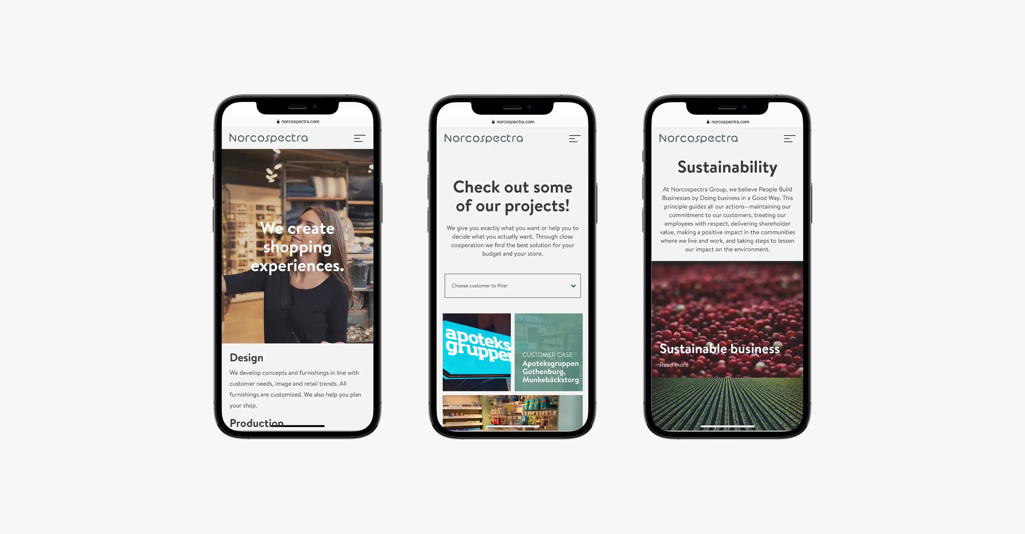 Norco headless ecommerce examples